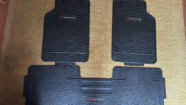 SET DE 3 PISOS DE GOMA GAC