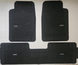 SET DE 3 PISOS DE GOMA CHEVROLET PVC